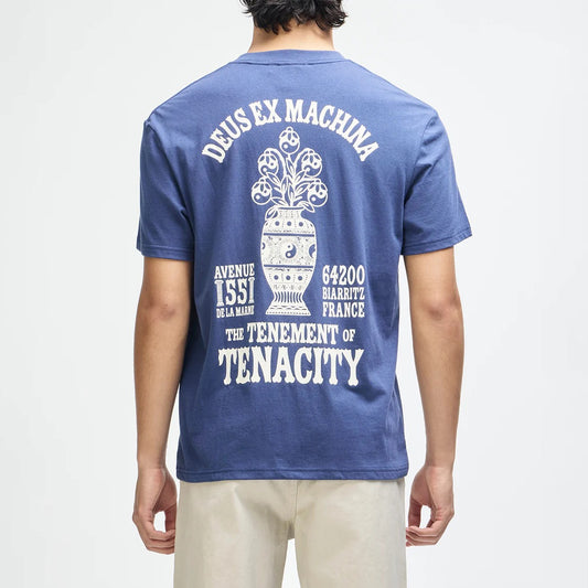Biarritz Ceramic Tee - Mechanic Blue