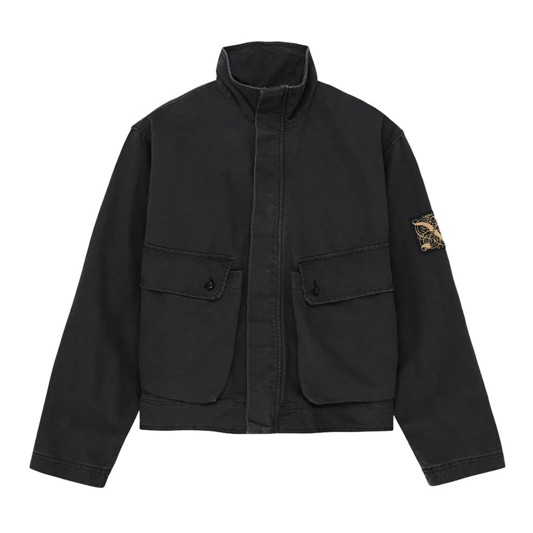 Common State Jacket - Overdyed Anthracite Grey