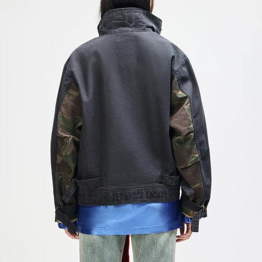 Common State Jacket - Overdyed Anthracite Grey