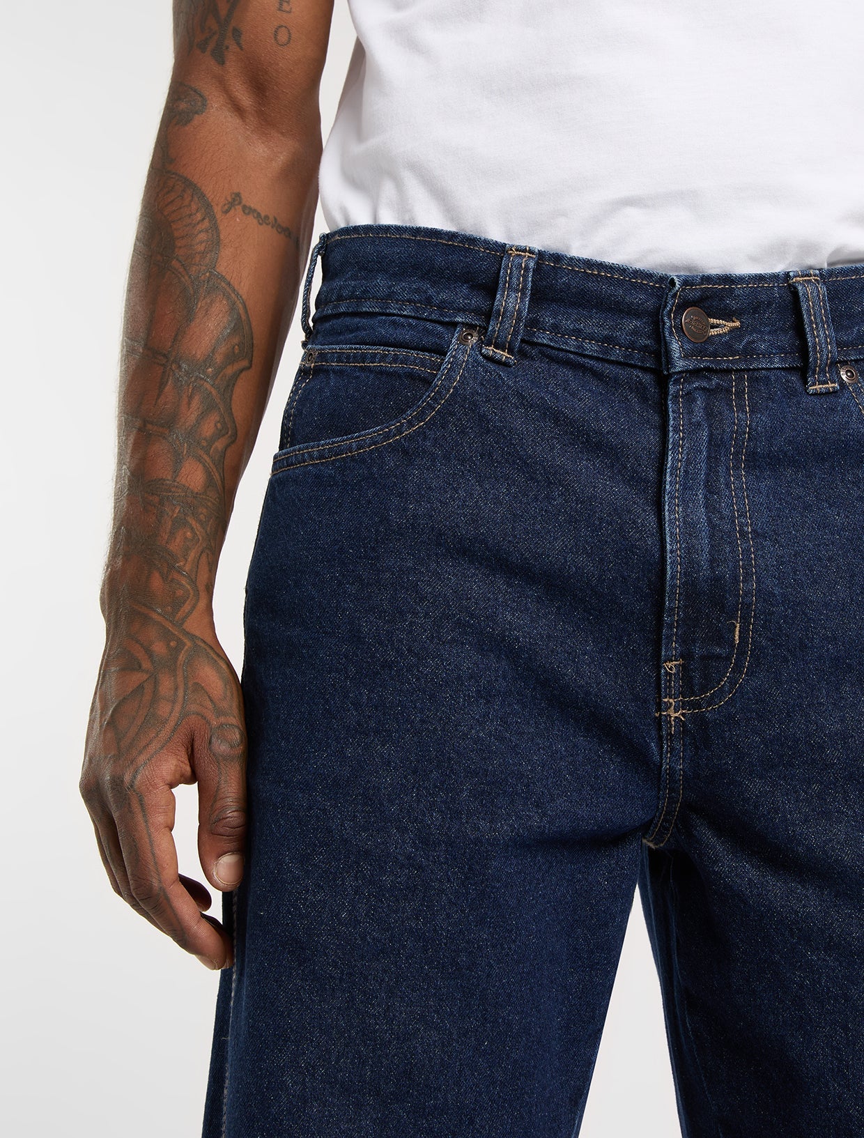954 Relaxed Straight Work Jeans - Dark Indigo