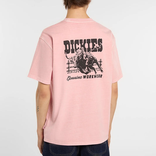 Buchtell SS Tee - Bridal Rose