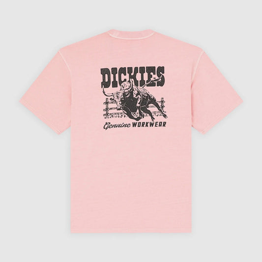 Buchtell SS Tee - Bridal Rose