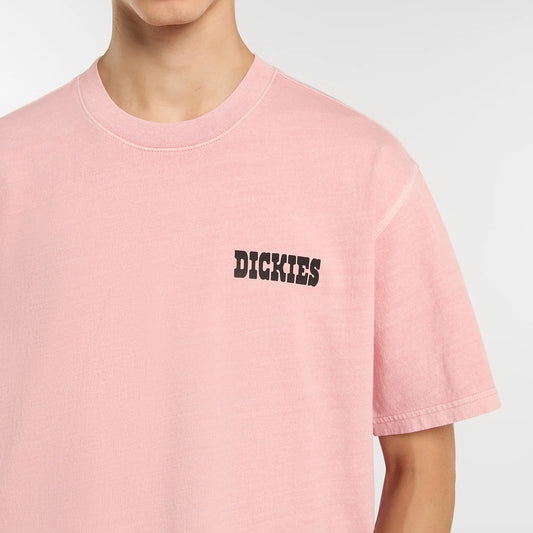 Buchtell SS Tee - Bridal Rose