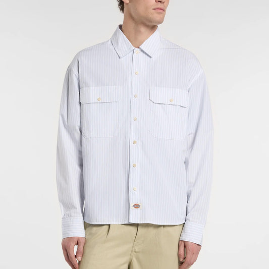 Supima LS Work Shirt - White