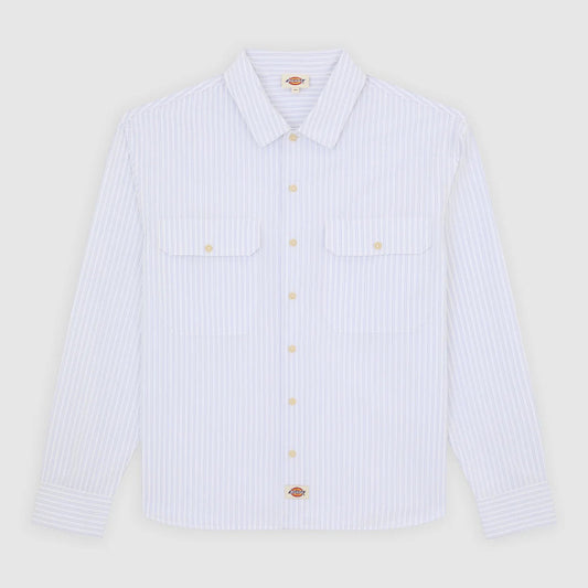 Supima LS Work Shirt - White