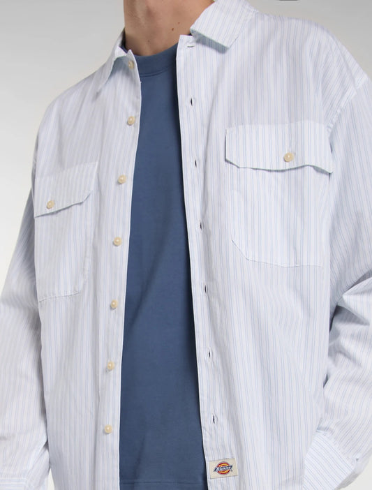 Supima LS Work Shirt - White