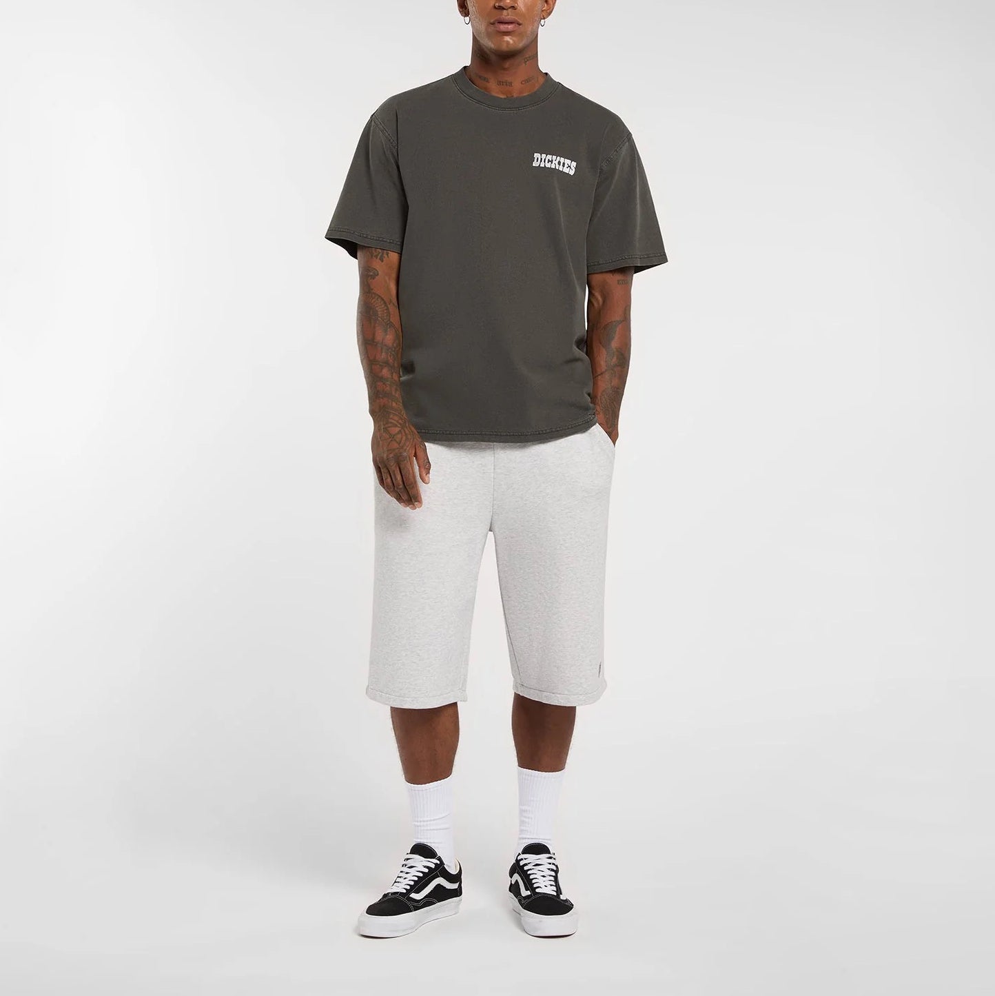 Streetsboro 13 Inch Sweat Shorts - Light Grey