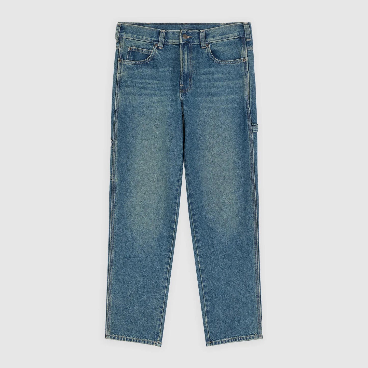 Women's 957 Loose Tapered Work Jeans - Khaki Tinted Blue