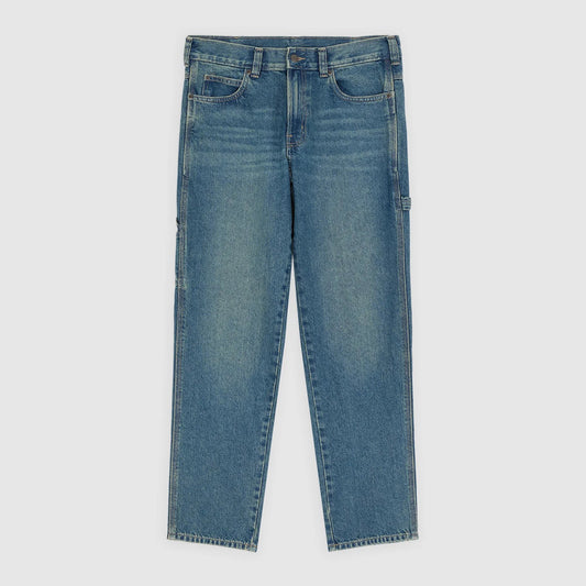 Women's 957 Loose Tapered Work Jeans - Khaki Tinted Blue