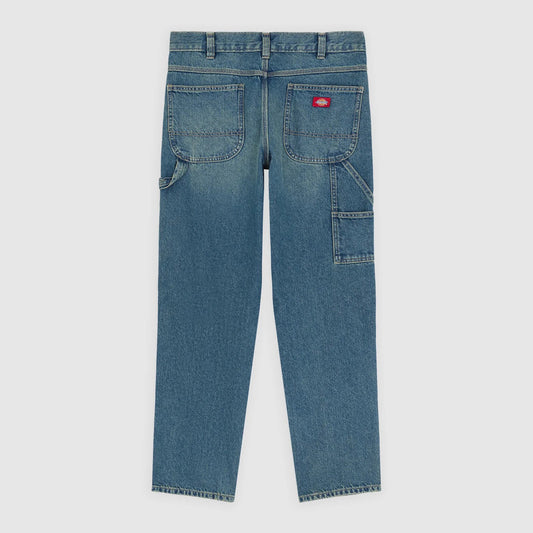 Women's 957 Loose Tapered Work Jeans - Khaki Tinted Blue