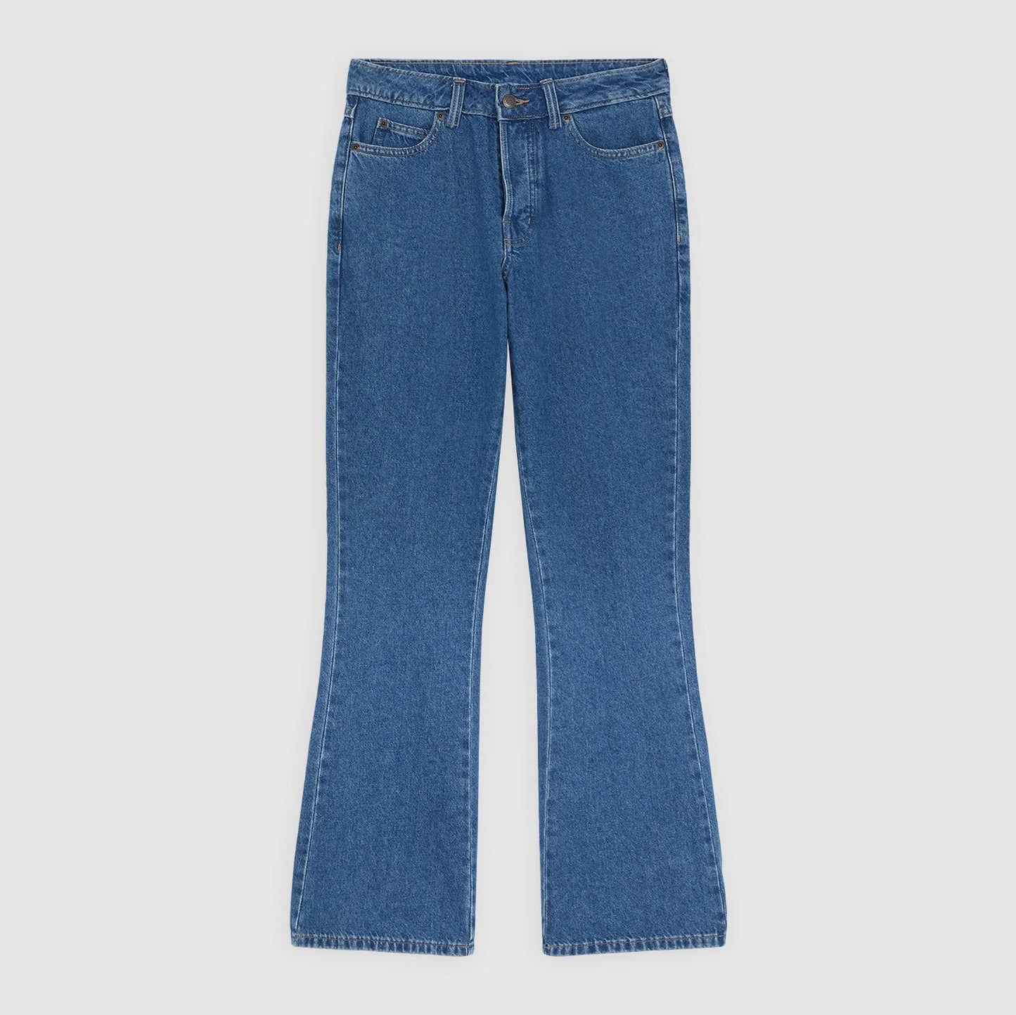 Women's Boot Cut Regular Fit Jeans - Classic Blue