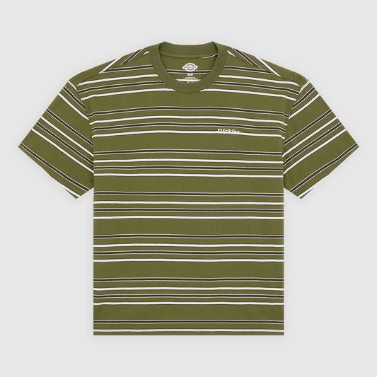 East Liberty Stripe SS Tee - Cypress
