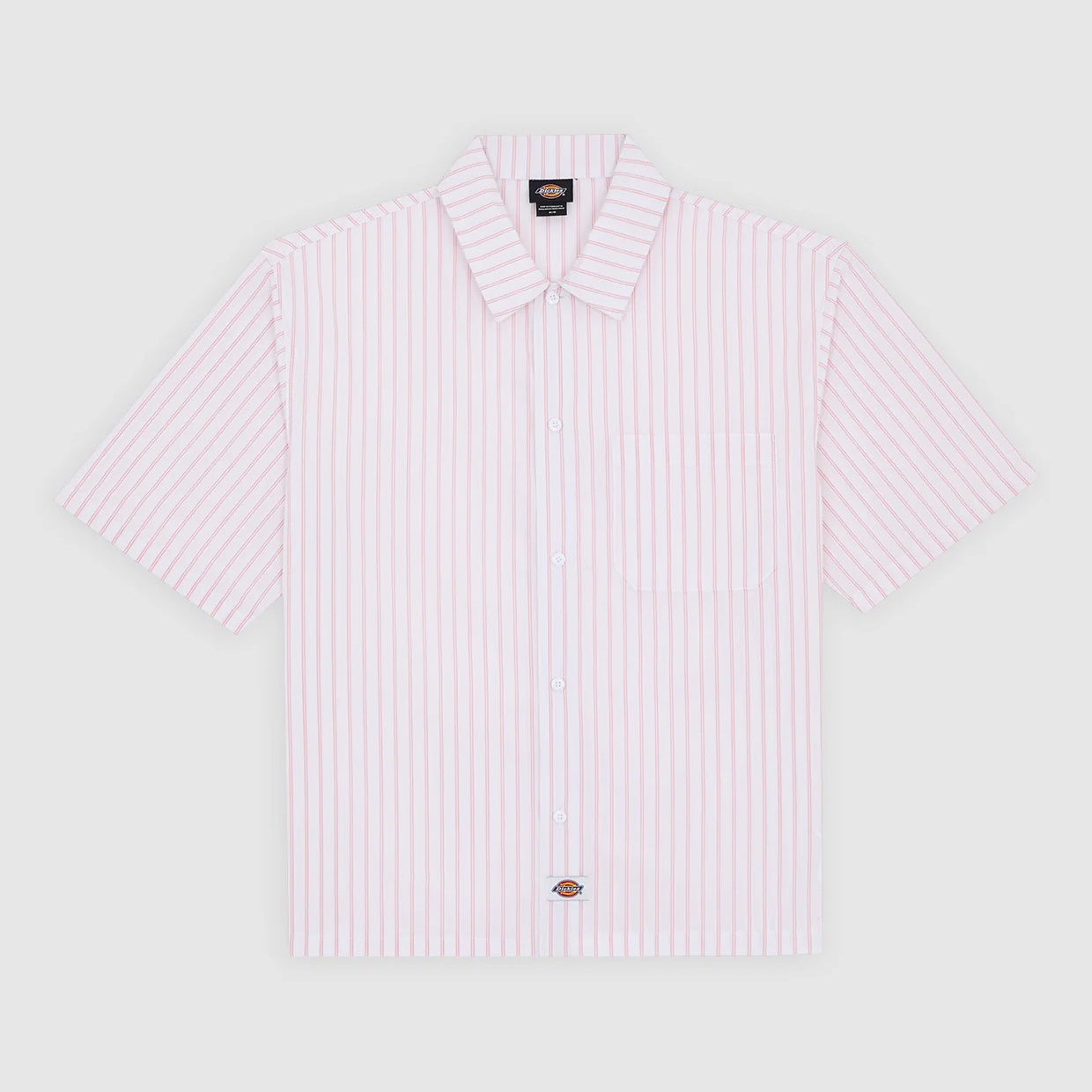 Venedocia Stripe SS Shirt - White