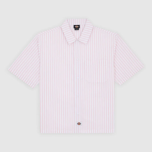 Venedocia Stripe SS Shirt - White