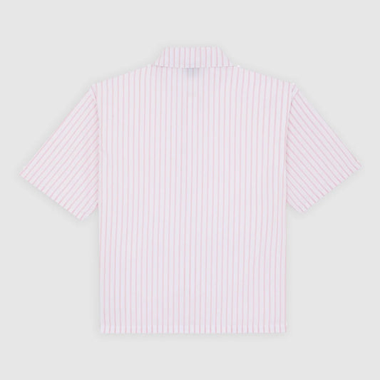 Venedocia Stripe SS Shirt - White
