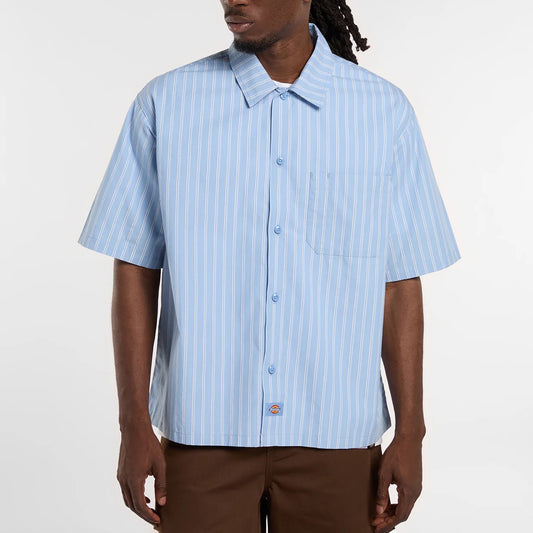 Venedocia Stripe SS Shirt - Endless Sky