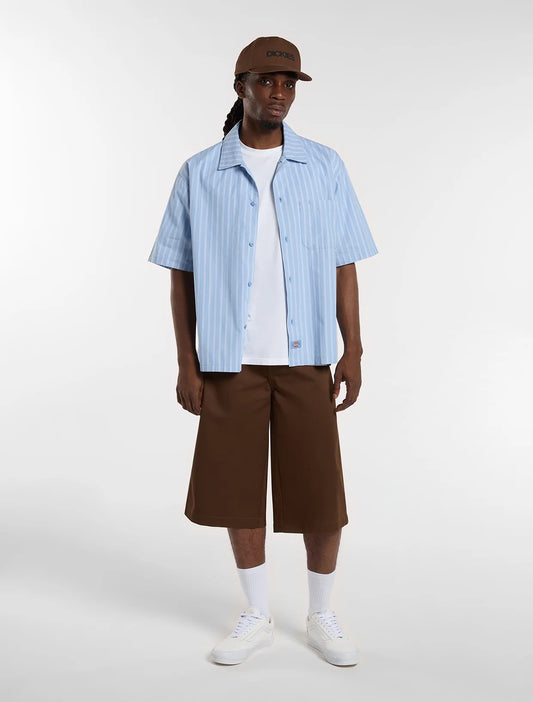 Venedocia Stripe SS Shirt - Endless Sky