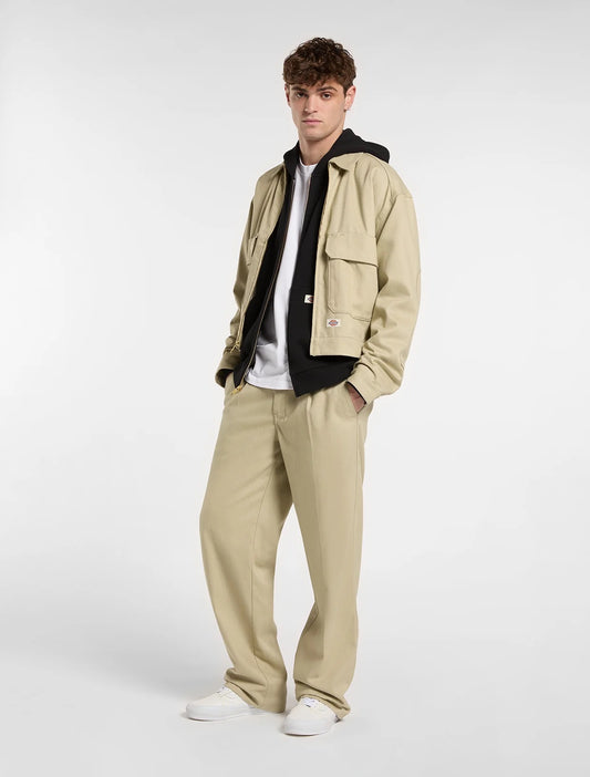 Hemp Twill Trucker Jacket - Eucalyptus