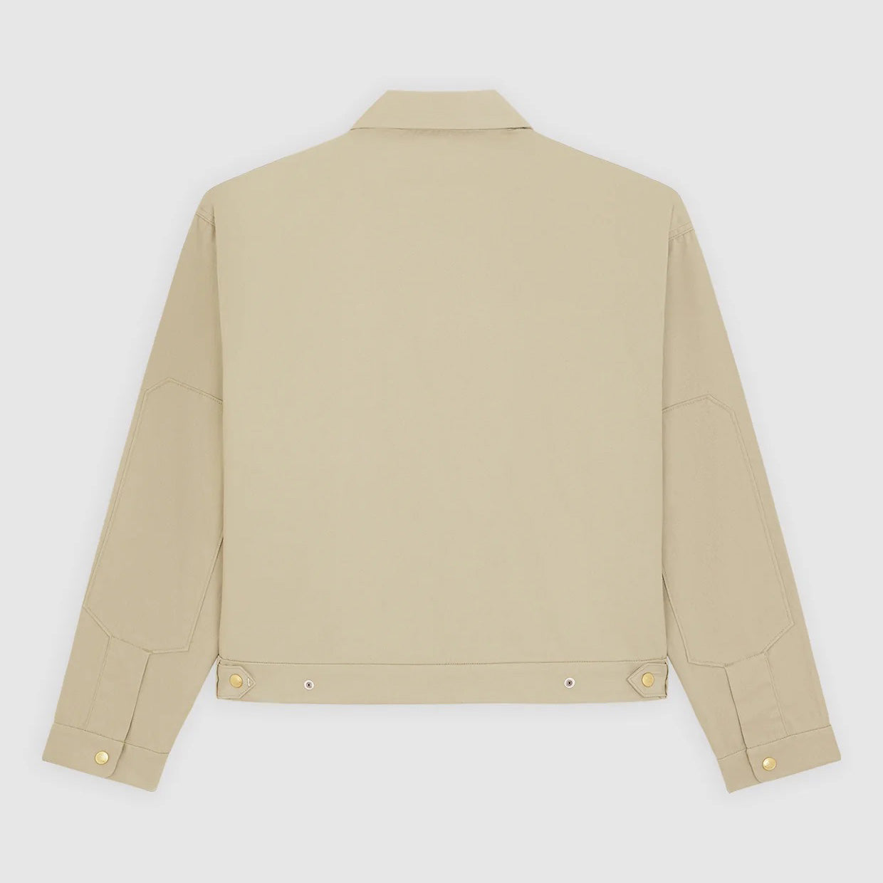 Hemp Twill Trucker Jacket - Eucalyptus