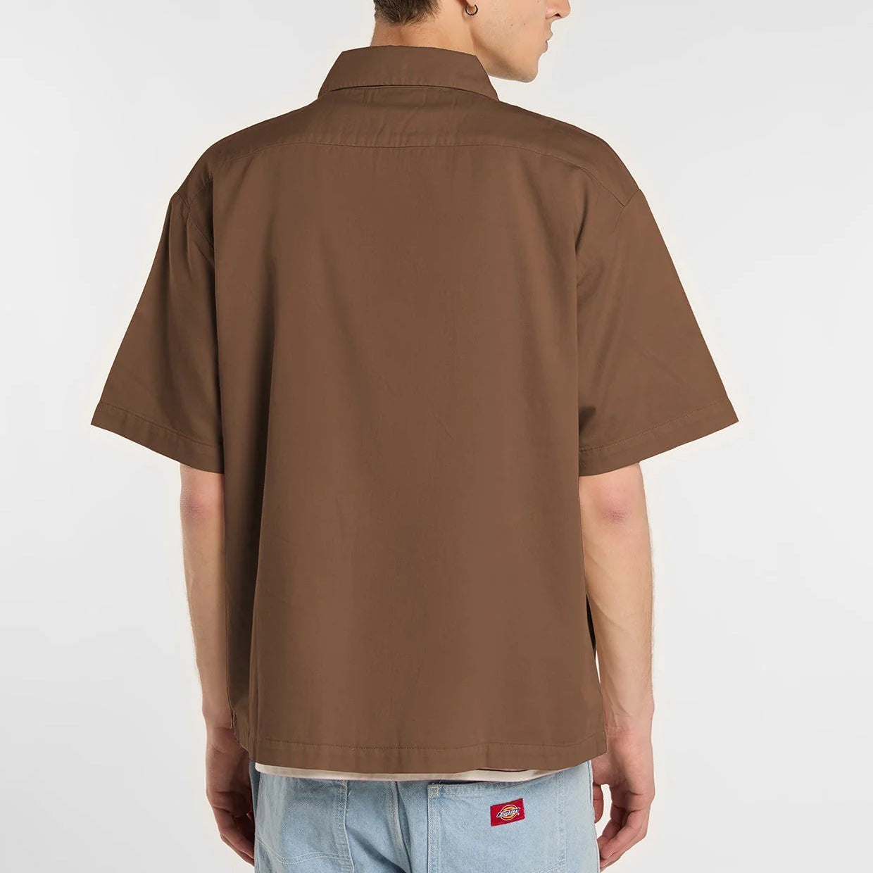 247 Garment Dye SS Work Shirt - Timber Brown