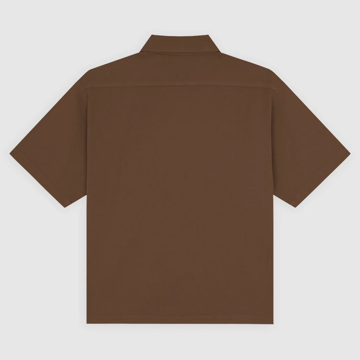 247 Garment Dye SS Work Shirt - Timber Brown