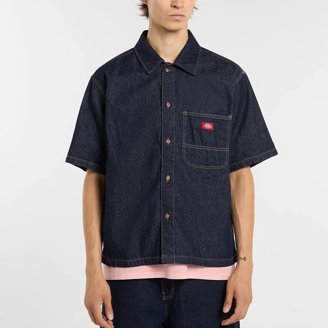 Denim SS Shirt - Rinsed