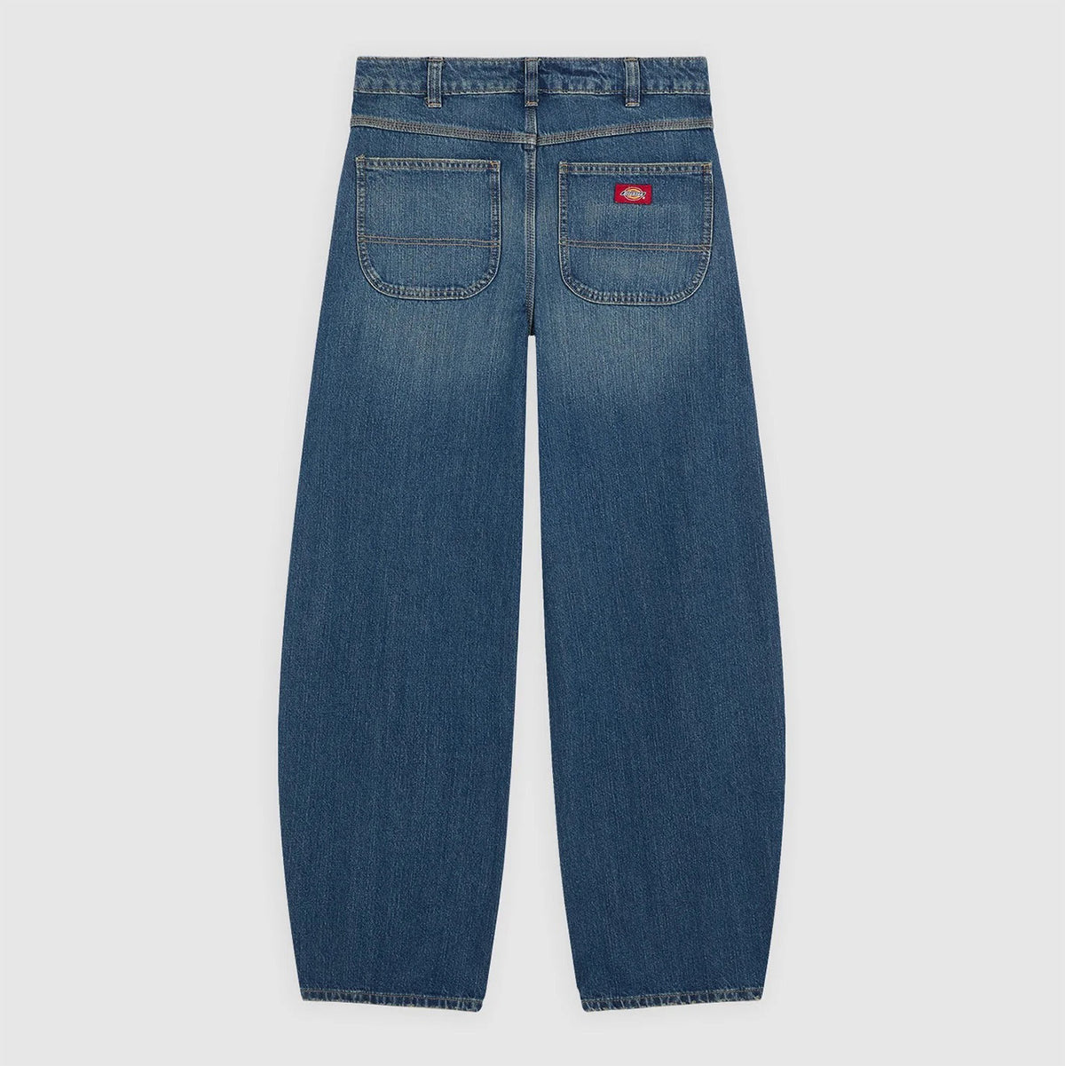 Women's Maricopa Low Waist Barrel Jeans - Mid Blue Fade Wash
