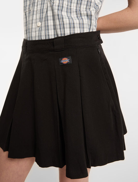 W' 247 Work Skirt, Garment Dyed - Black