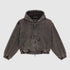 Women's Peoria Canvas Hooded Jacket - Charcoal