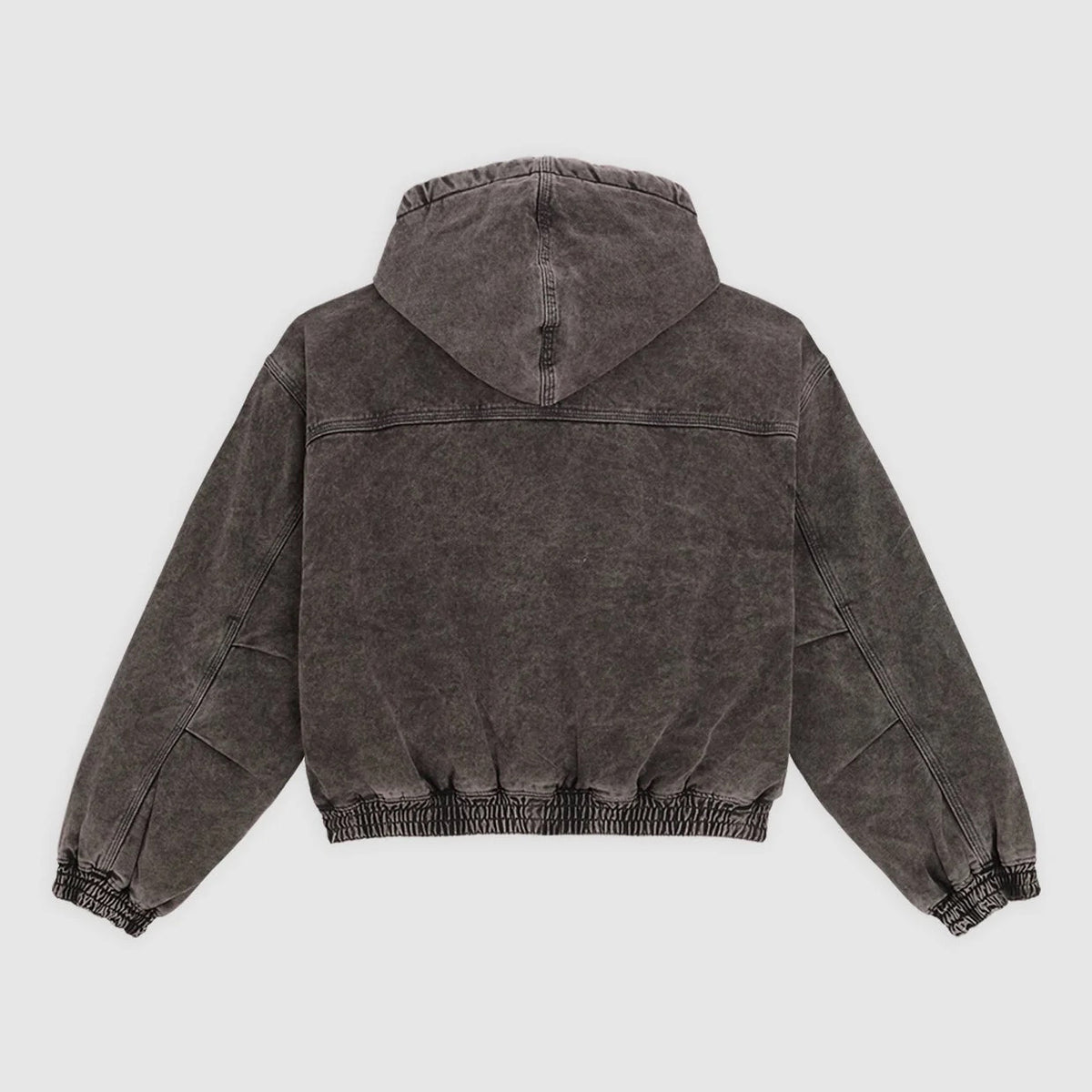 Women's Peoria Canvas Hooded Jacket - Charcoal