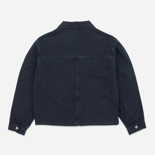 Crop Mechanic Jacket - Dark Navy