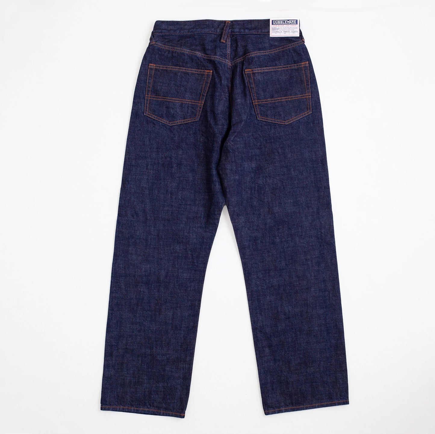 Selvedge Straight Leg 5 Pocket Jean - Indigo