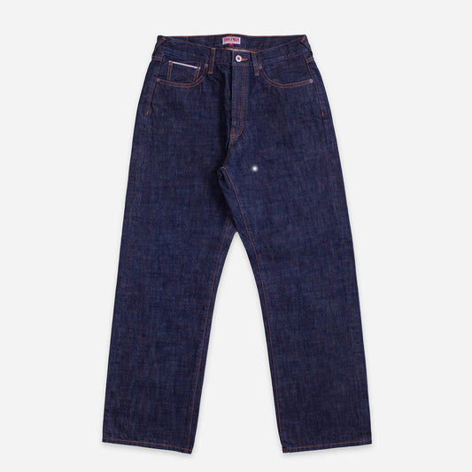 Selvedge Straight Leg 5 Pocket Jean - Indigo