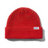 Distress Waffle Beanie - Red