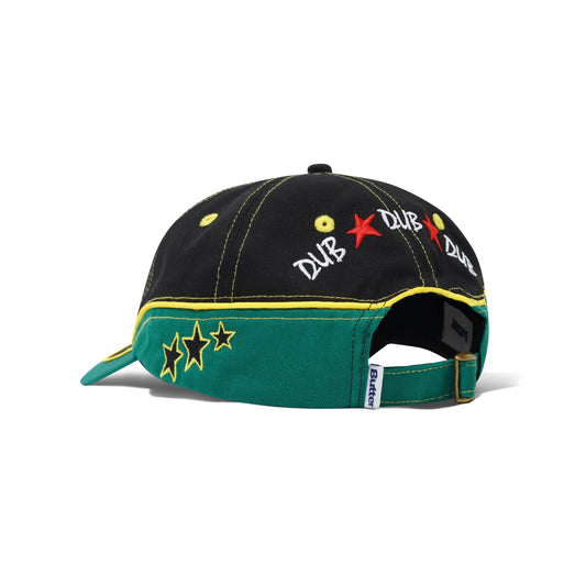 Dub 6 Panel Cap - Black / Green