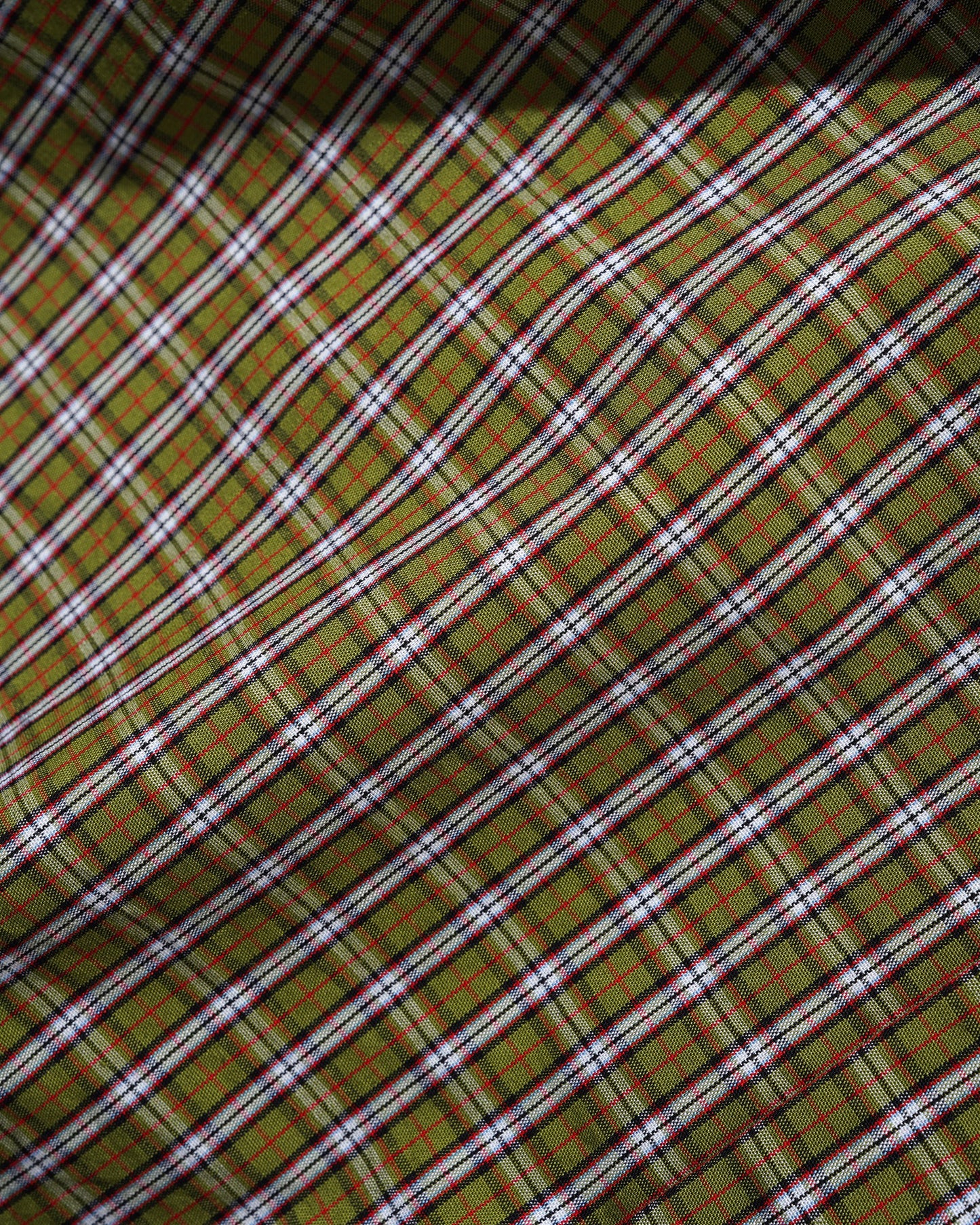 Equipment S/S Shirt - Lime / Red