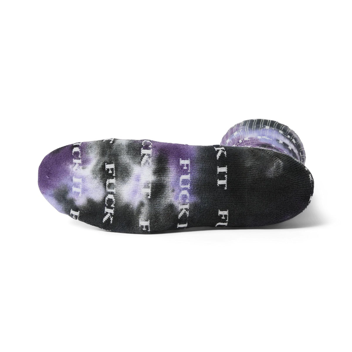 Fuck It Tiedye Sock - Purple