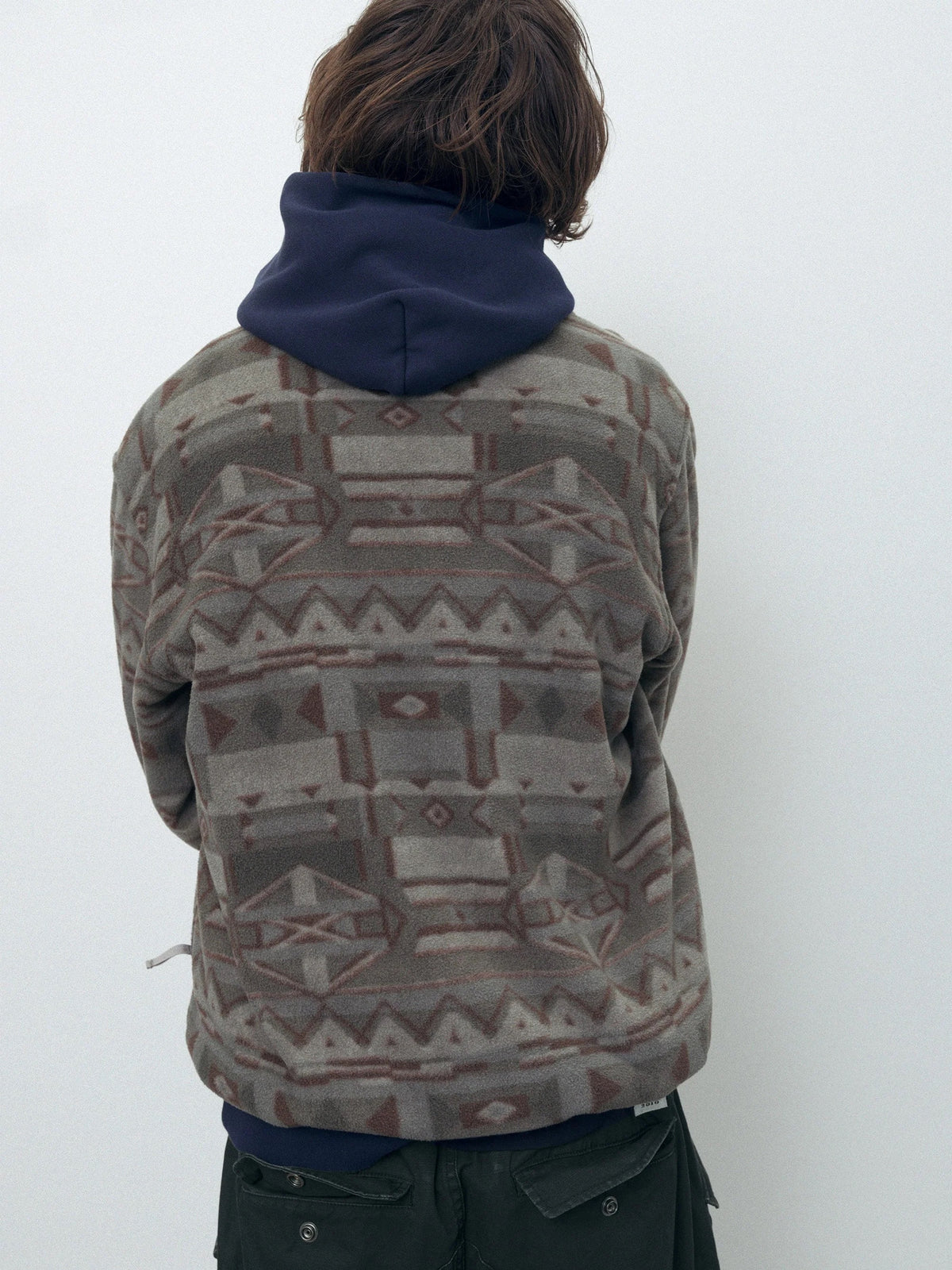Fleece Pullover - Brown