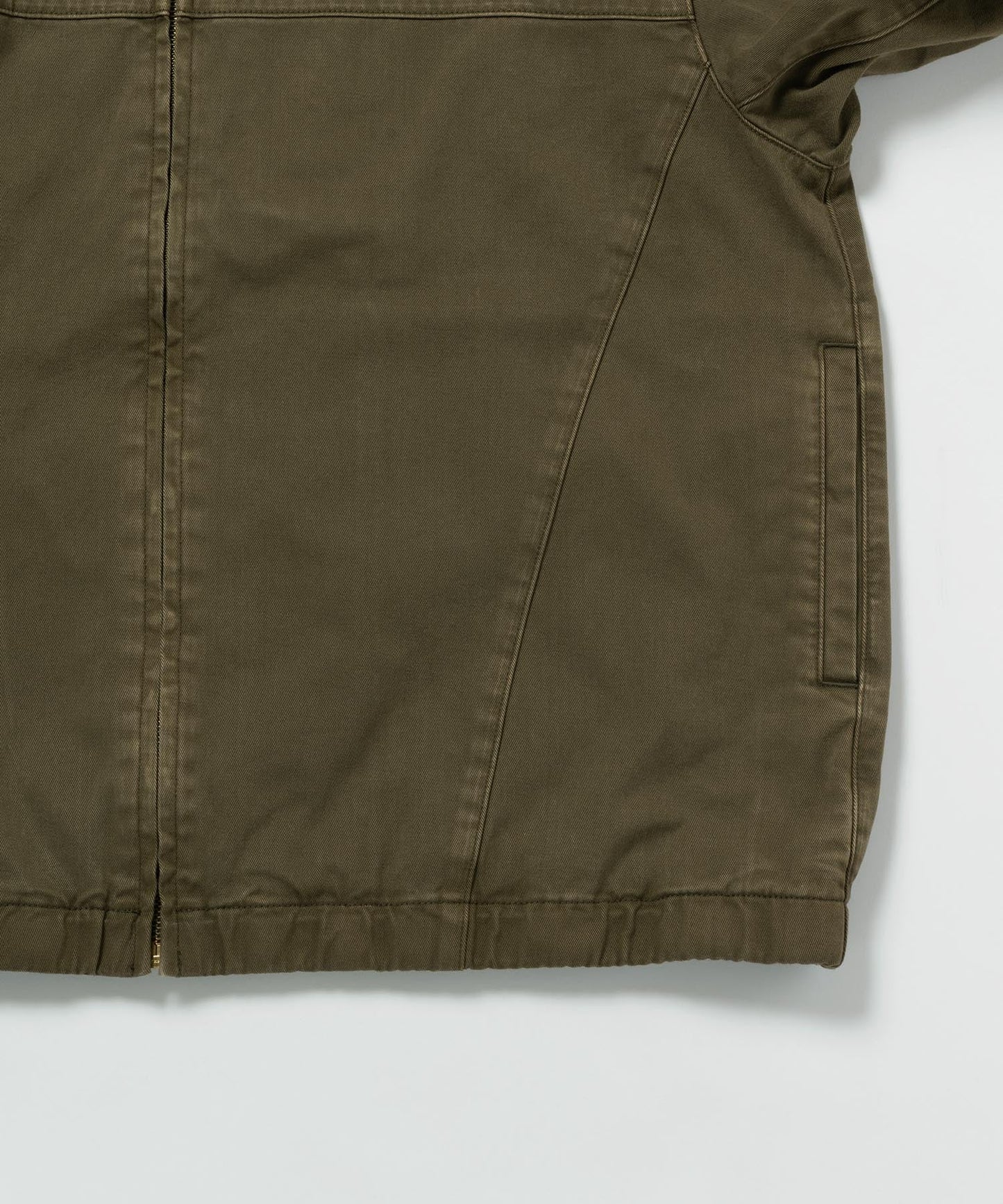Twill-Around Jacket - Bark Pigment