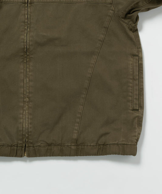 Twill-Around Jacket - Bark Pigment