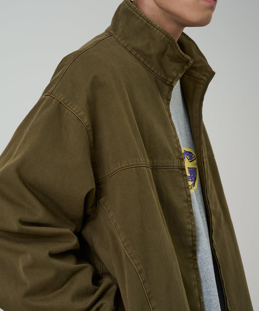 Twill-Around Jacket - Bark Pigment