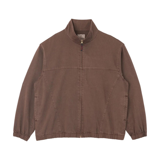 Twill Around Jacket - Brown Pigment