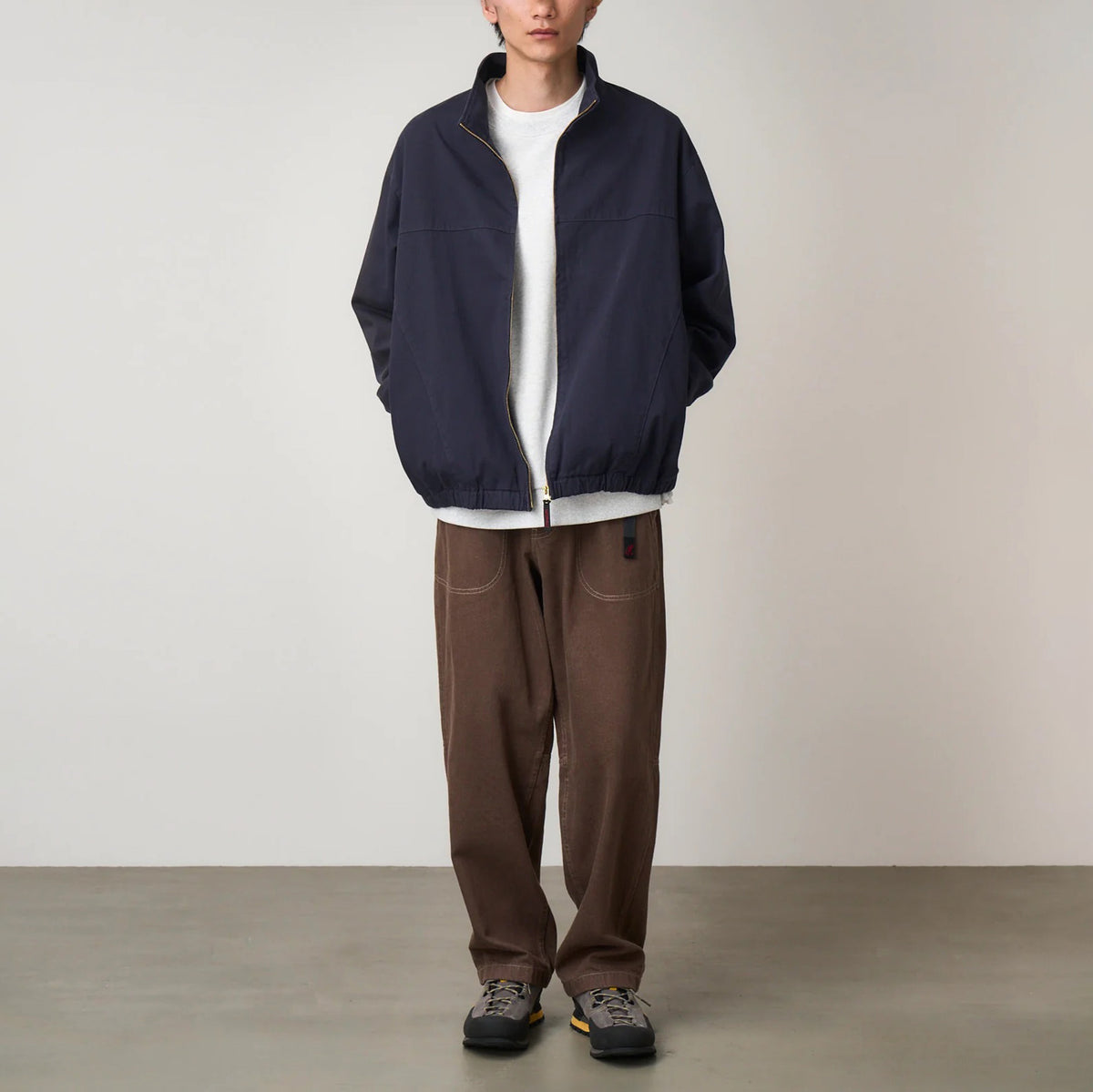 Twill Around Jacket - Double Navy