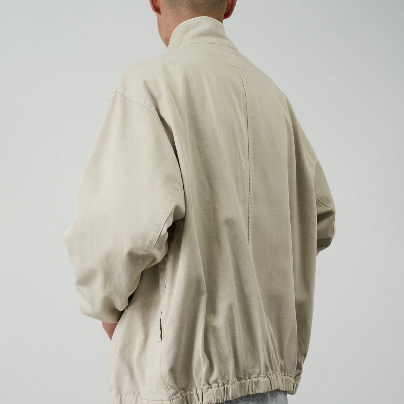 Twill-Around Jacket - Sand Pigment