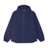 Herringbone Hooded Jacket - Navy