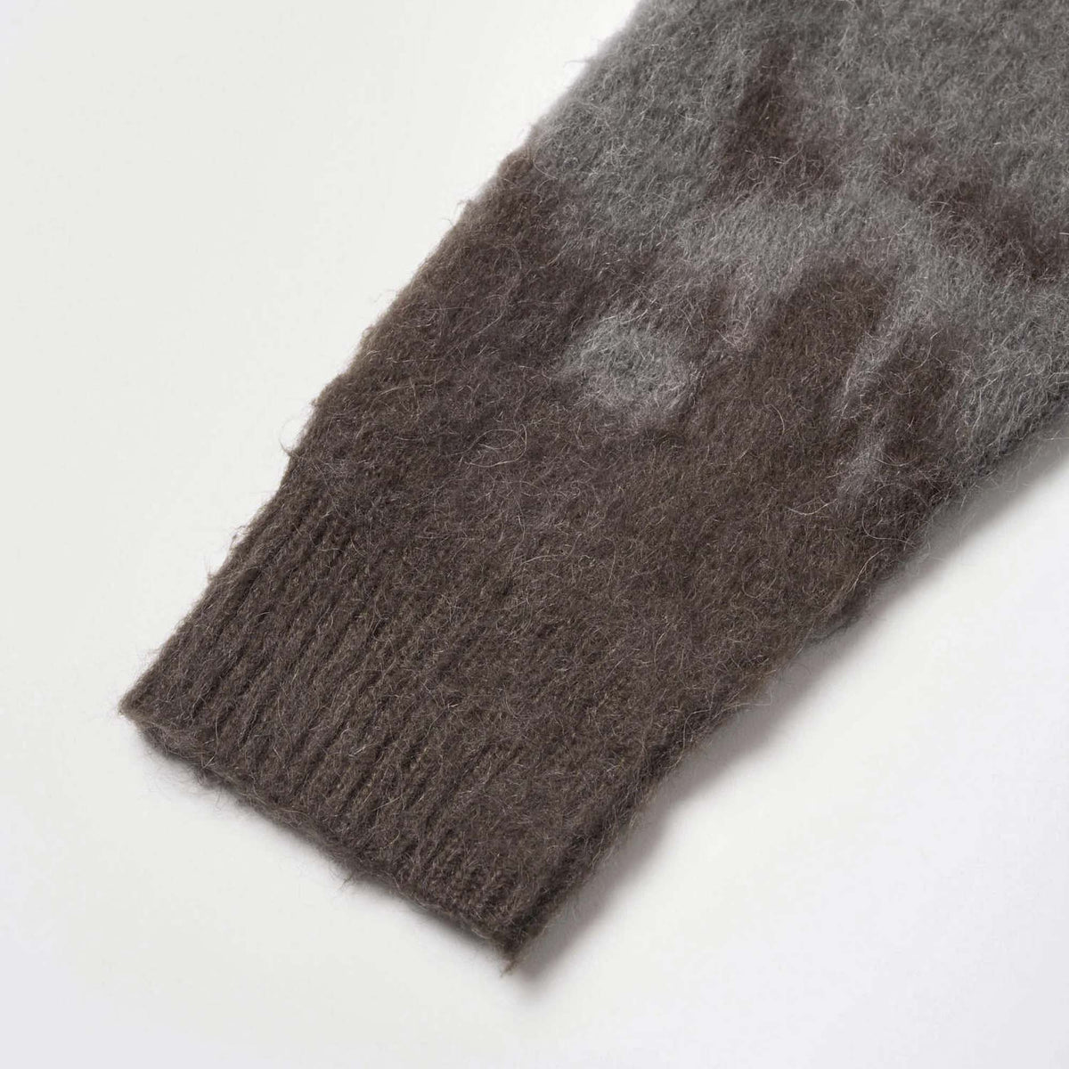 Mohair Splatter Cardigan - Slate Splatter