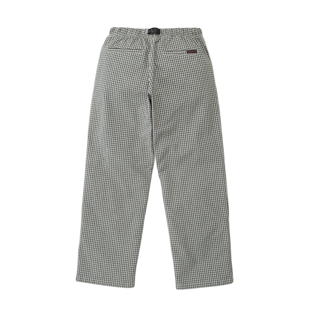 Dobby Plaid Gramicci Pant Straight Fit - Stone
