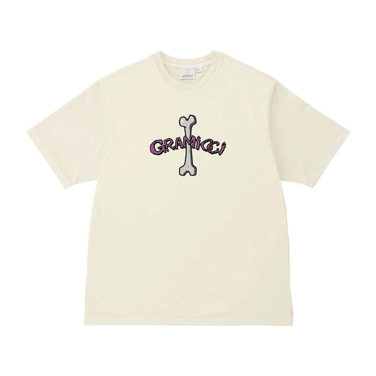 Bone Tee Pigment Dyed - Natural Pigment