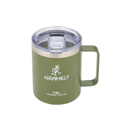 Double Walled Stainless Steel Mug - Olive