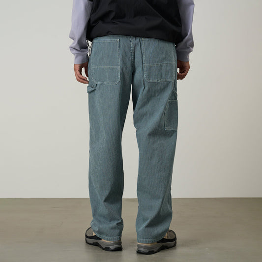 Overdyed Hickory Work Pant - Navy